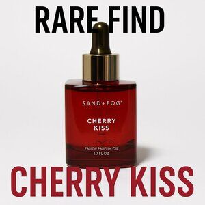 New Sand + Fog Cherry Kiss Parfum Oil – Sweet Cherry Drip, Rare Find!